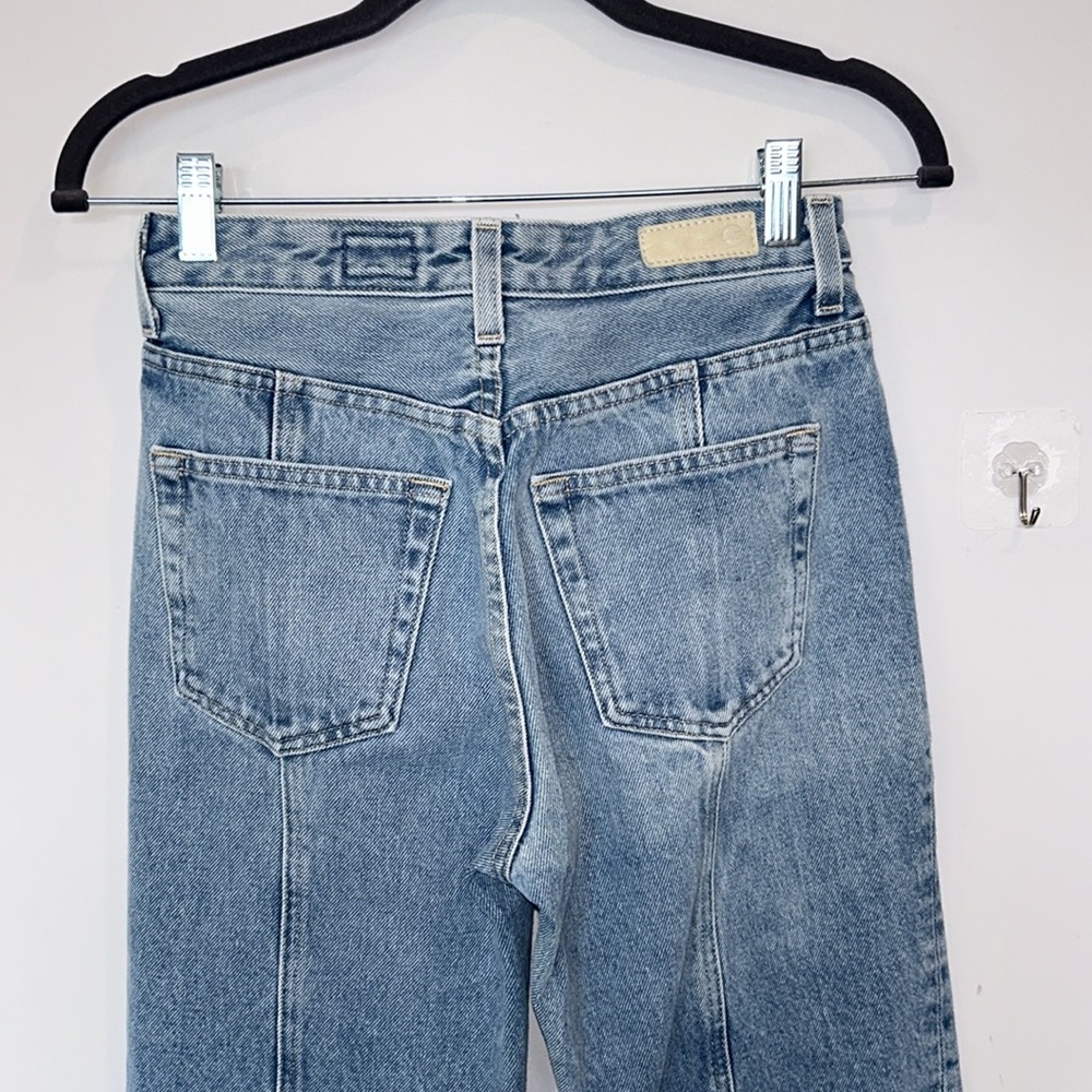 AG Panelled Alexxis Vintage Slim Straight Jeans - Picture 7 of 10